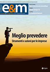 Issue, Economia & management : 2, 2017, EGEA