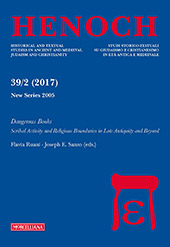 Issue, Henoch : studi storico-testuali su giudaismo e cristianesimo in età antica e medievale : 39, 2, 2017, Editrice Morcelliana