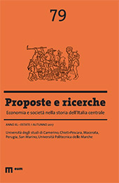 Article, Il Pecorino toscano : dall'Ottocento a oggi, EUM-Edizioni Università di Macerata