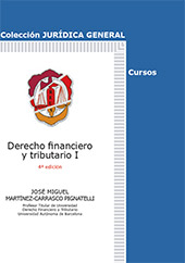 eBook, Derecho financiero y tributario I, Martínez-Carrasco Pignatelli, José Miguel, Reus