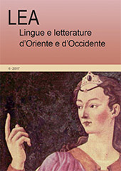Fascicule, LEA : Lingue e Letterature d'Oriente e d'Occidente : 6, 2017, Firenze University Press