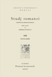 Artikel, Un sonetto di polemica stilistica dal Vat. lat. 2909, Viella
