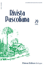 Issue, Rivista pascoliana : 29, 2017, Patron