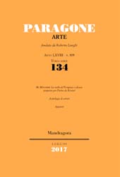 Fascicolo, Paragone : rivista mensile di arte figurativa e letteratura. Arte : LXVIII, 134, 2017, Mandragora