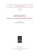 Chapter, Vicende del testo isocrateo tra Quattro e Cinquecento : per uno stemma delle edizioni, L.S. Olschki