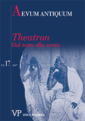 Article, Il gesto nello spazio : schemata di attori comici nei teatri di Roma, Vita e Pensiero