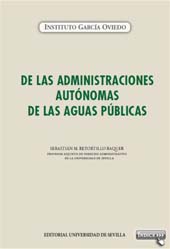 eBook, De las administraciones autónomas de las aguas públicas, Martín-Retortillo Baquer, Sebastián, Universidad de Sevilla