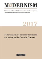 Artículo, Una guerra modernistica? : nuovi apporti storiografici sul 1914-1918, Morcelliana