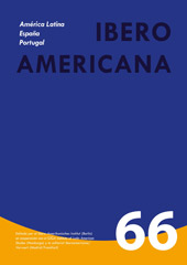 Fascicule, Iberoamericana : América Latina ; España ; Portugal : 66, 3, 2017, Iberoamericana Vervuert