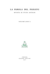 Fascículo, La parola del passato : rivista di studi antichi : LXXII, 2, 2017, L.S. Olschki