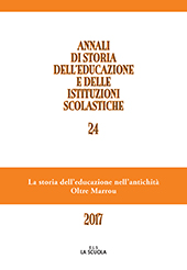 Artículo, L'educazione nell'Antichità : alcune considerazioni di metodo, Scholé