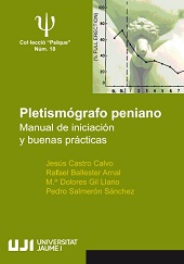 eBook, Pletismógrafo peniano : manual de iniciación y buenas prácticas, Castro Calvo, Jesús, Universitat Jaume I