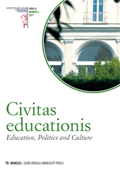 Issue, Civitas educationis : education, politics and culture : VI, 1, 2017, Mimesis