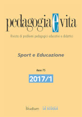 Fascículo, Pedagogia e vita : rivista di problemi pedagogici, educativi e didattici : 75, 1, 2017, Studium