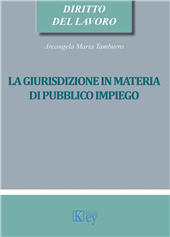 E-book, La giurisdizione in materia di pubblico impiego, Key