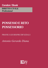 eBook, Possesso e rito possessorio : profili giurisprudenziali, Diana, Antonio Gerardo, Key editore