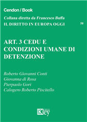 E-book, Art. 3 CEDU e condizioni umane di detenzione, Key editore