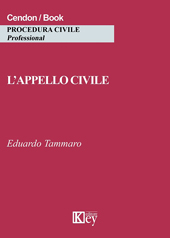 E-book, L'appello civile, Tammaro, Eduardo, Key editore