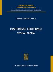 E-book, L'interesse legittimo : storia e teoria, G. Giappichelli
