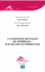 E-book, La validation des acquis de l'expérience : état de lieux et perspectives, EME Editions
