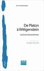 E-book, De Platon à Wittgenstein : lectures lacaniennes, EME Editions