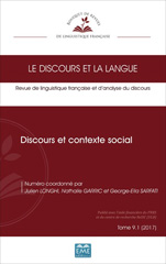 E-book, Discours et contexte social, Longhi, Julien, EME Editions