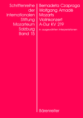 E-book, Wolfgang Amadé Mozarts Violinkonzert in A-Dur KV 219 in ausgewählten Interpretationen, Bärenreiter-Verlag