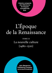 E-book, L' Epoque de la Renaissance (1400-1600), John Benjamins Publishing Company