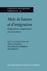 E-book, Mots de liaison et d'integration, John Benjamins Publishing Company