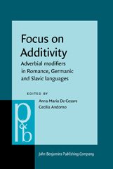 E-book, Focus on Additivity, John Benjamins Publishing Company