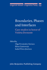 E-book, Boundaries, Phases and Interfaces, John Benjamins Publishing Company