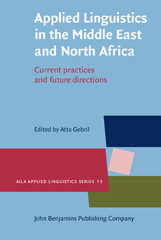 E-book, Applied Linguistics in the Middle East and North Africa, John Benjamins Publishing Company