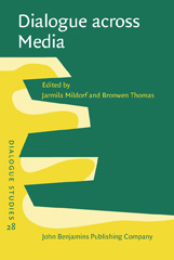 E-book, Dialogue across Media, John Benjamins Publishing Company
