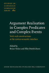 E-book, Argument Realisation in Complex Predicates and Complex Events, John Benjamins Publishing Company