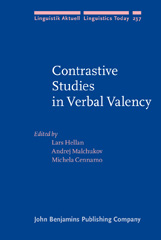 eBook, Contrastive Studies in Verbal Valency, John Benjamins Publishing Company