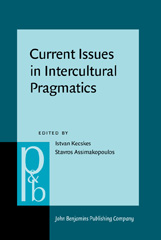 eBook, Current Issues in Intercultural Pragmatics, John Benjamins Publishing Company