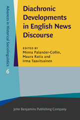 E-book, Diachronic Developments in English News Discourse, John Benjamins Publishing Company