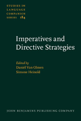 E-book, Imperatives and Directive Strategies, John Benjamins Publishing Company