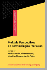 E-book, Multiple Perspectives on Terminological Variation, John Benjamins Publishing Company