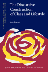 E-book, The Discursive Construction of Class and Lifestyle, John Benjamins Publishing Company