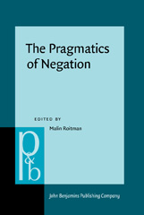 E-book, The Pragmatics of Negation, John Benjamins Publishing Company