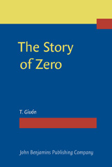 E-book, The Story of Zero, John Benjamins Publishing Company