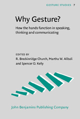 E-book, Why Gesture?, John Benjamins Publishing Company