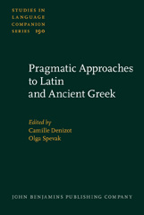 E-book, Pragmatic Approaches to Latin and Ancient Greek, John Benjamins Publishing Company