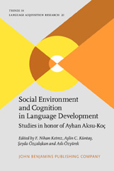 E-book, Social Environment and Cognition in Language Development, John Benjamins Publishing Company