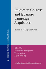 E-book, Studies in Chinese and Japanese Language Acquisition, John Benjamins Publishing Company