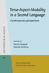 eBook, Tense-Aspect-Modality in a Second Language, John Benjamins Publishing Company