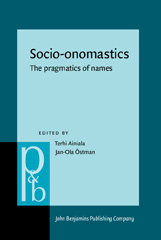 eBook, Socio-onomastics, John Benjamins Publishing Company