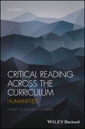 E-book, Critical Reading Across the Curriculum, Volume 1 : Humanities, Blackwell