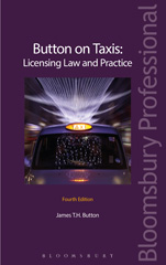 E-book, Button on Taxis : Licensing Law and Practice, Button, James T H., Bloomsbury Publishing